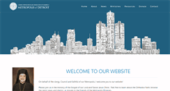 Desktop Screenshot of detroit.goarch.org